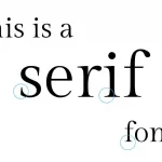 Typeface vs Font